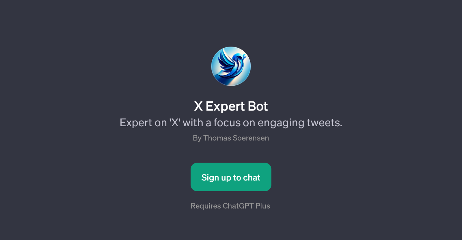 X Expert Bot website