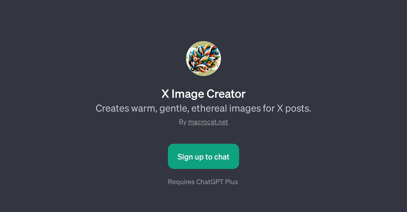 X Image Creator website