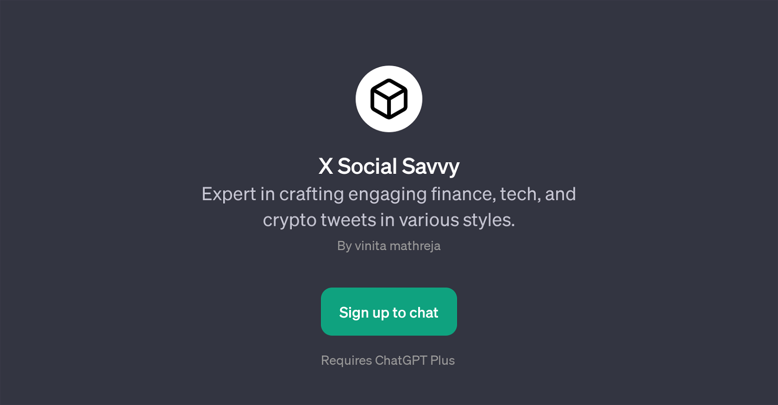 X Social Savvy website