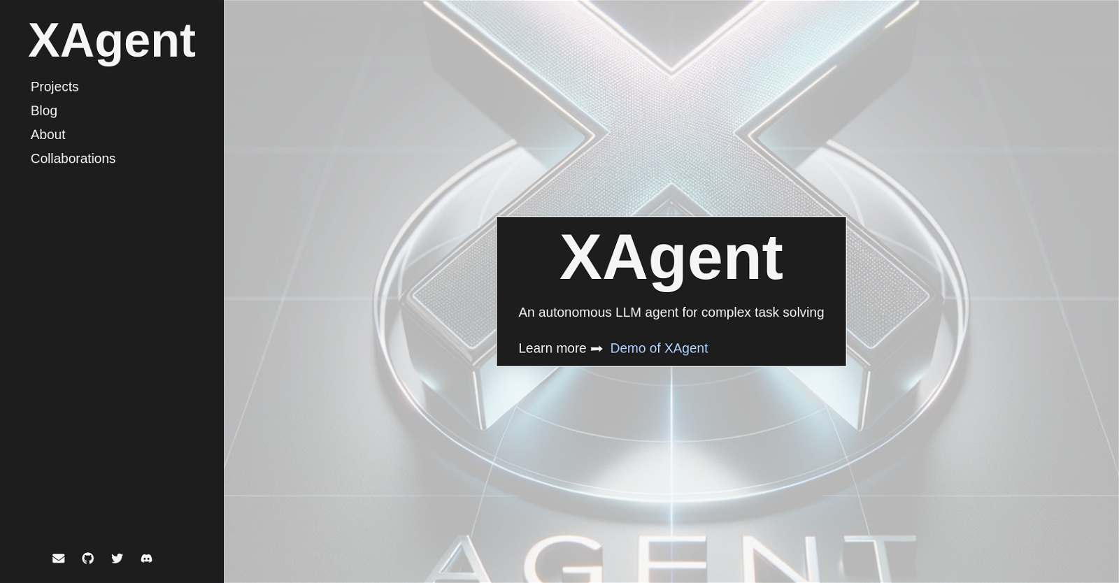 XAgent website