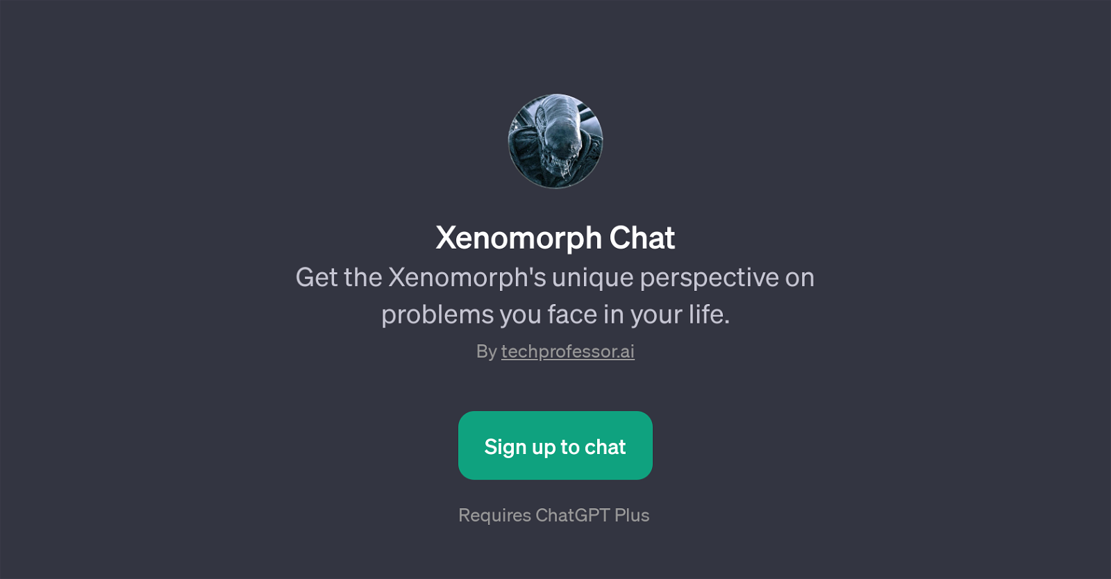 Xenomorph Chat website
