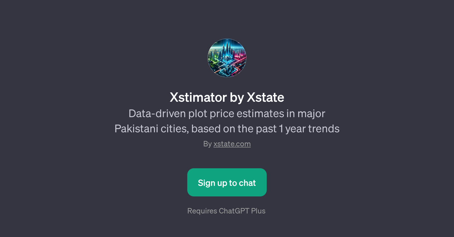 Xstimator by Xstate website