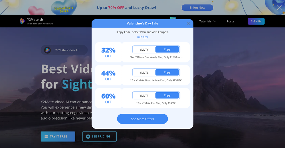 Y2Mate website