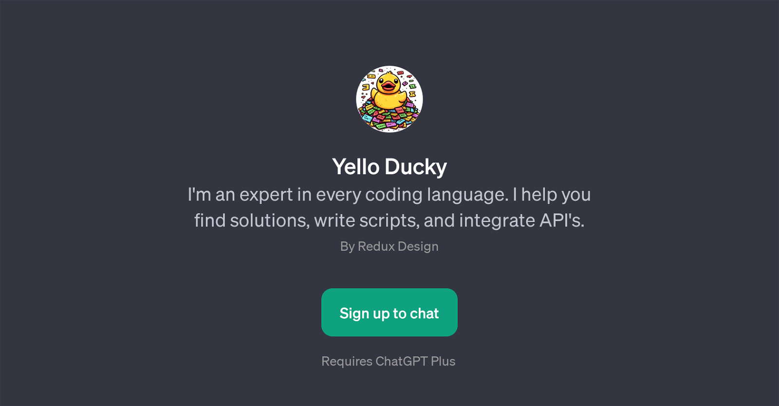 Yello Ducky website