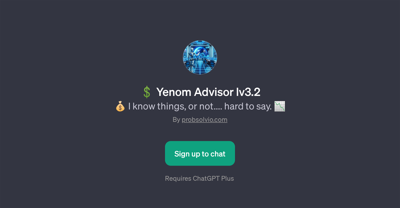 Yenom Advisor lv3.2 website