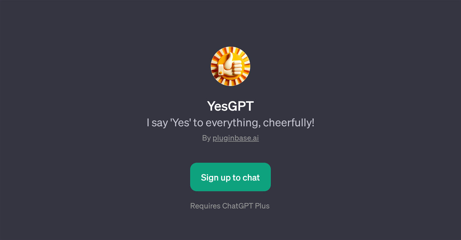 YesGPT website