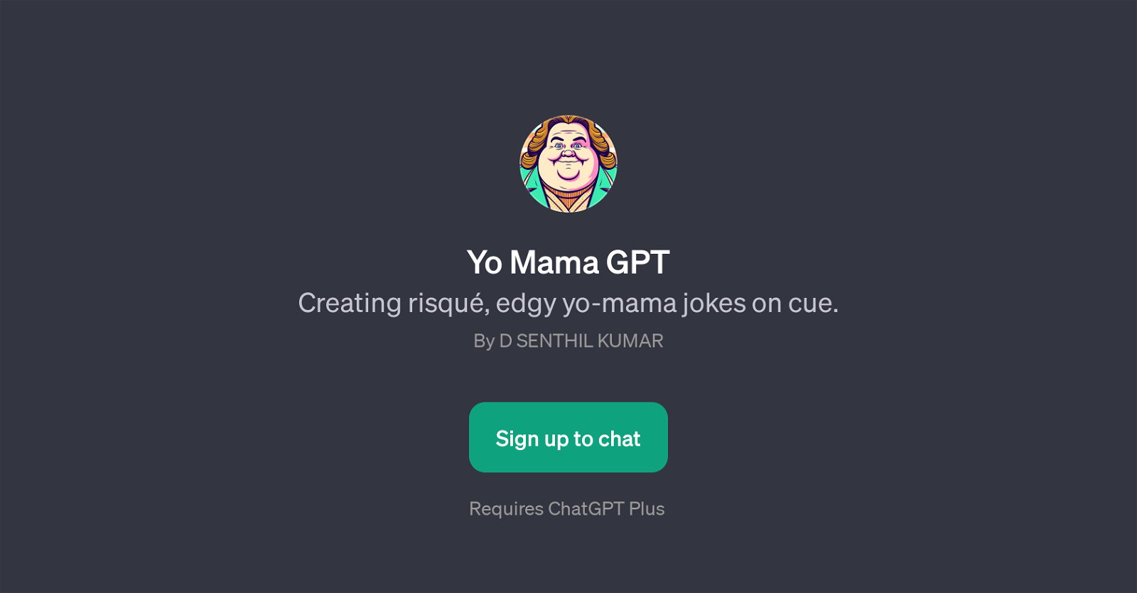 Yo Mama GPT website