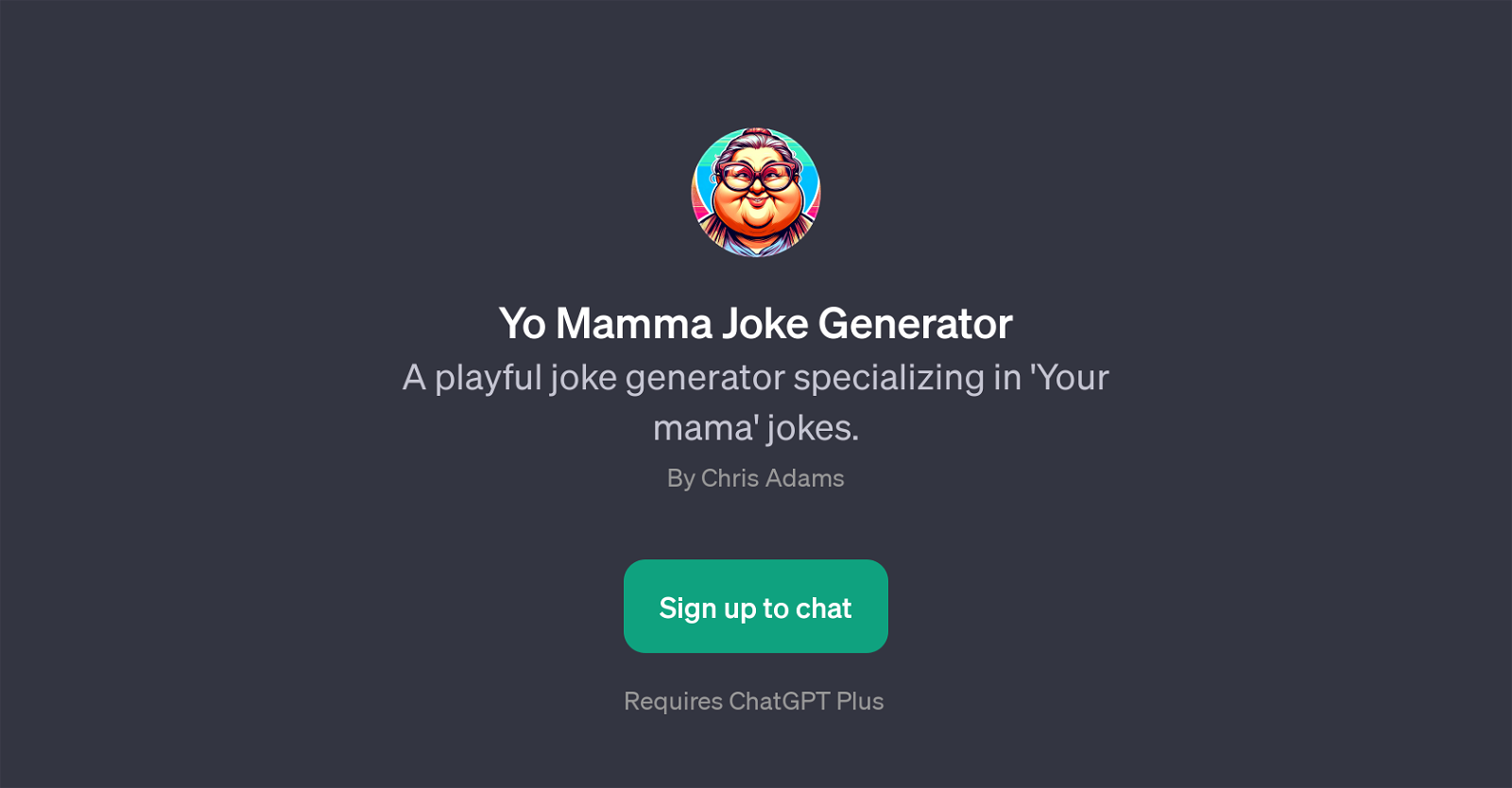 Yo Mamma Joke Generator website