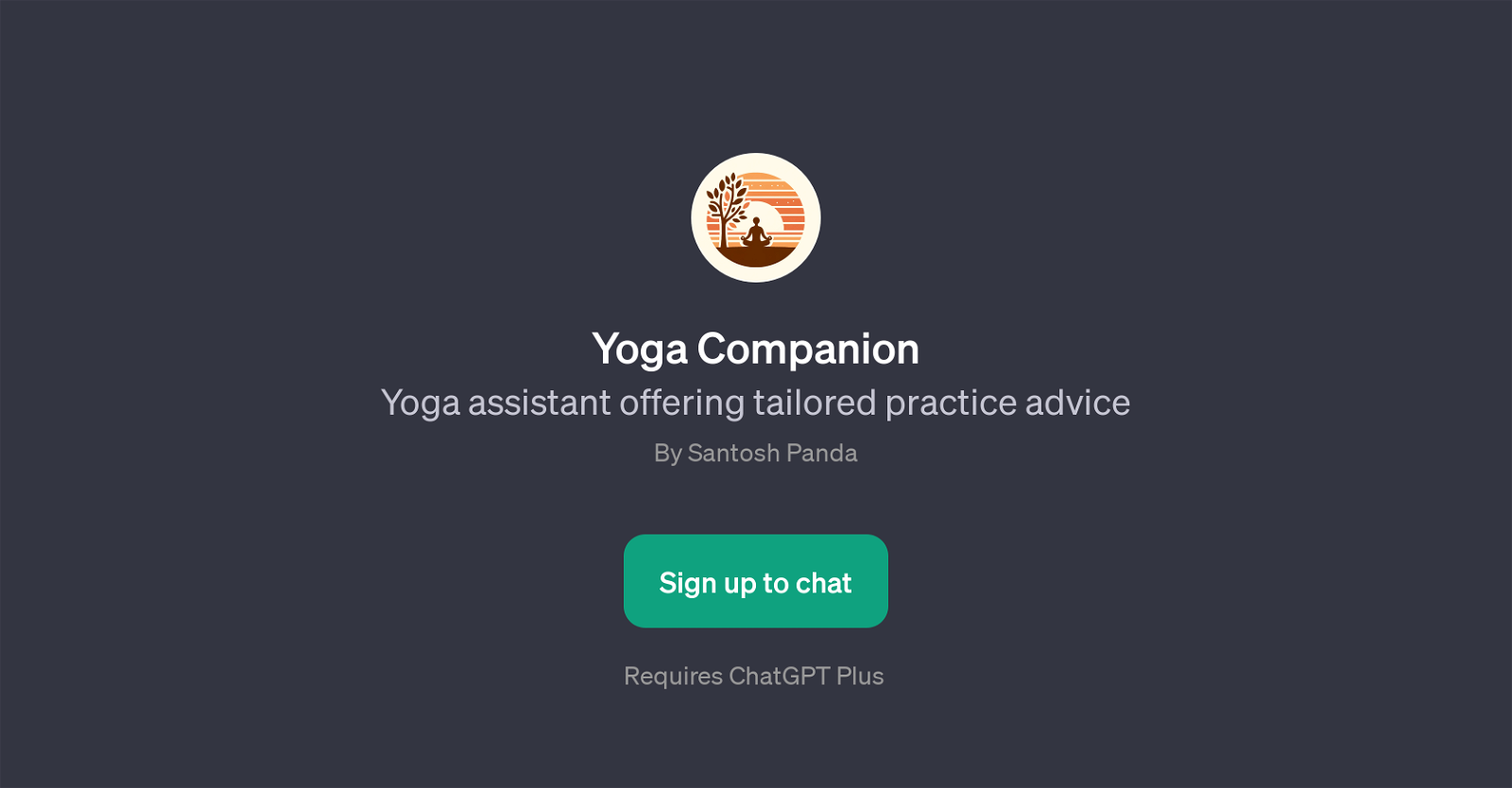 Yoga Companion website