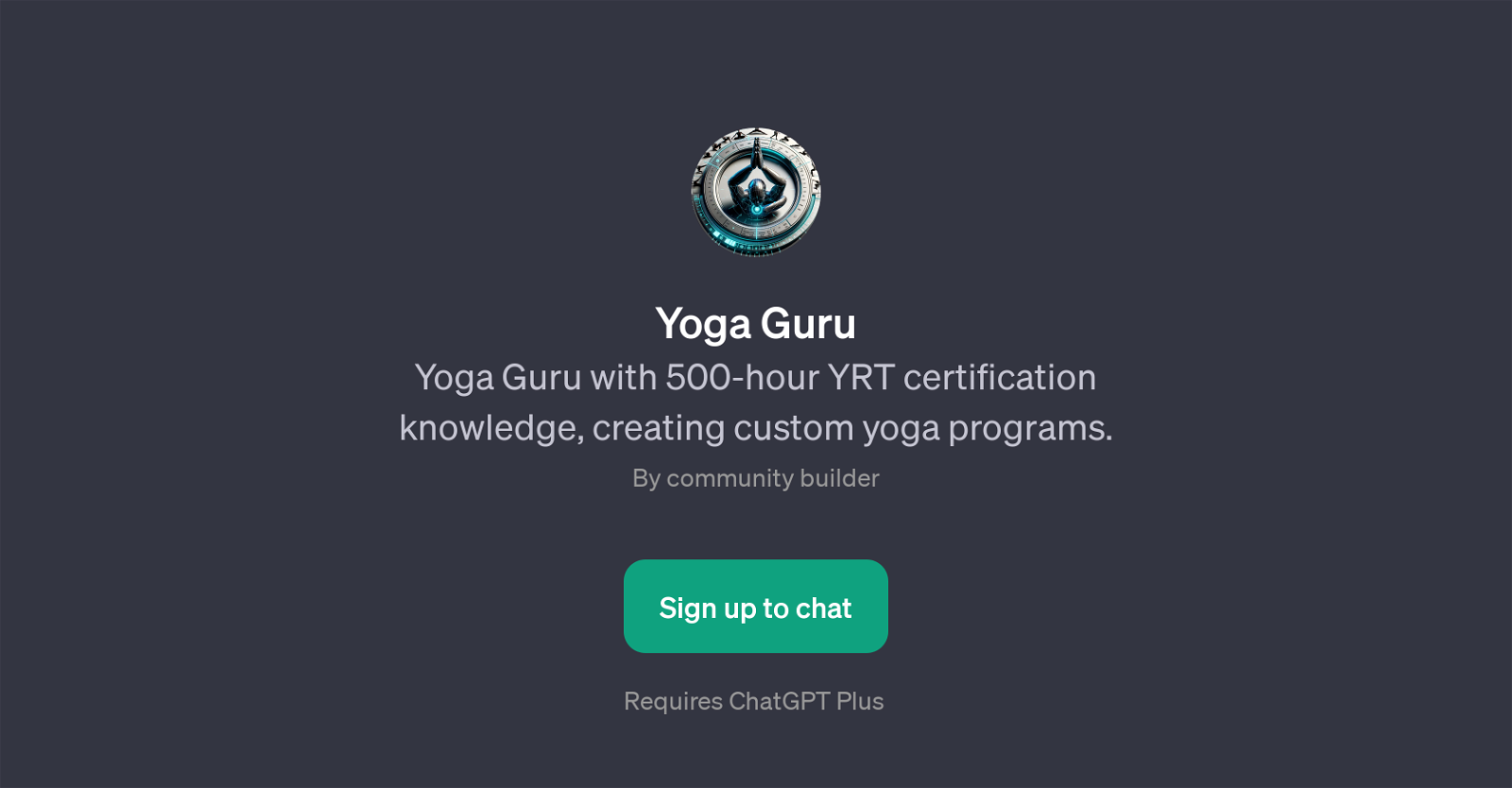 Yoga Guru, Yoga