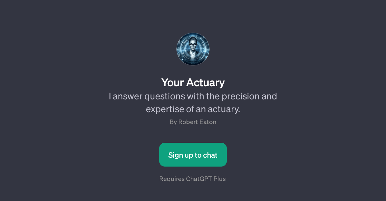 Your Actuary website