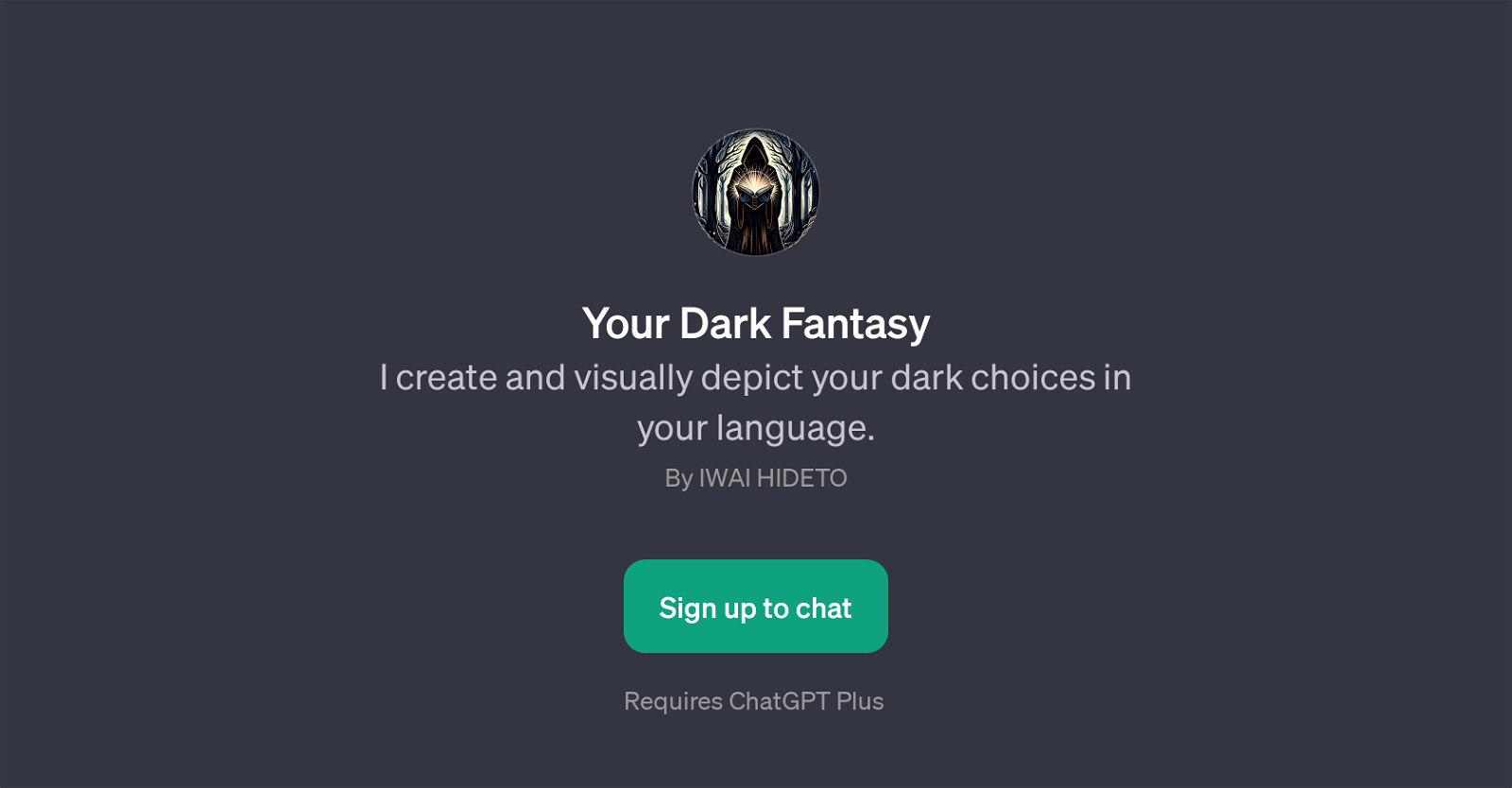 Your Dark Fantasy website