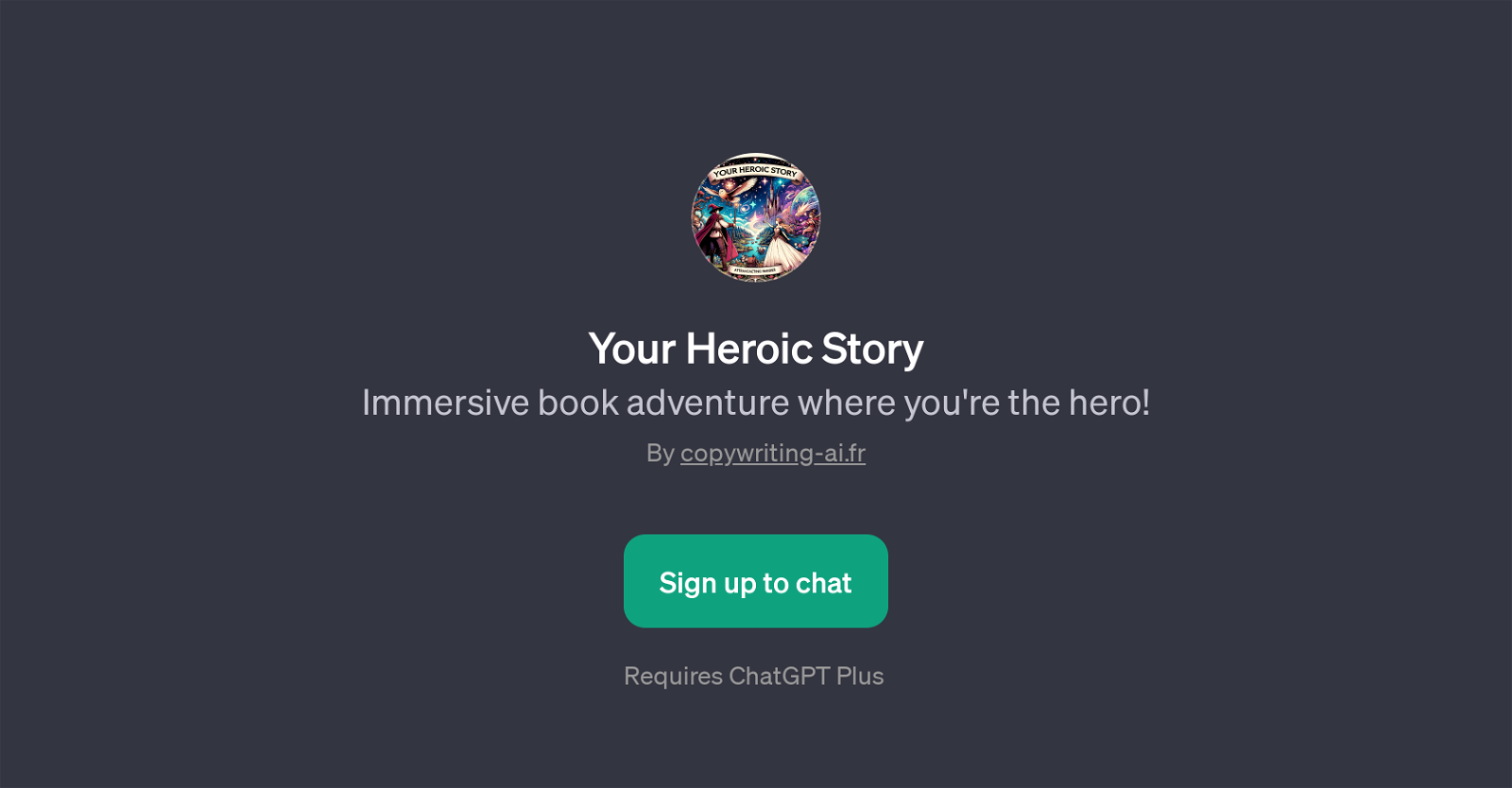 Your Heroic Story website