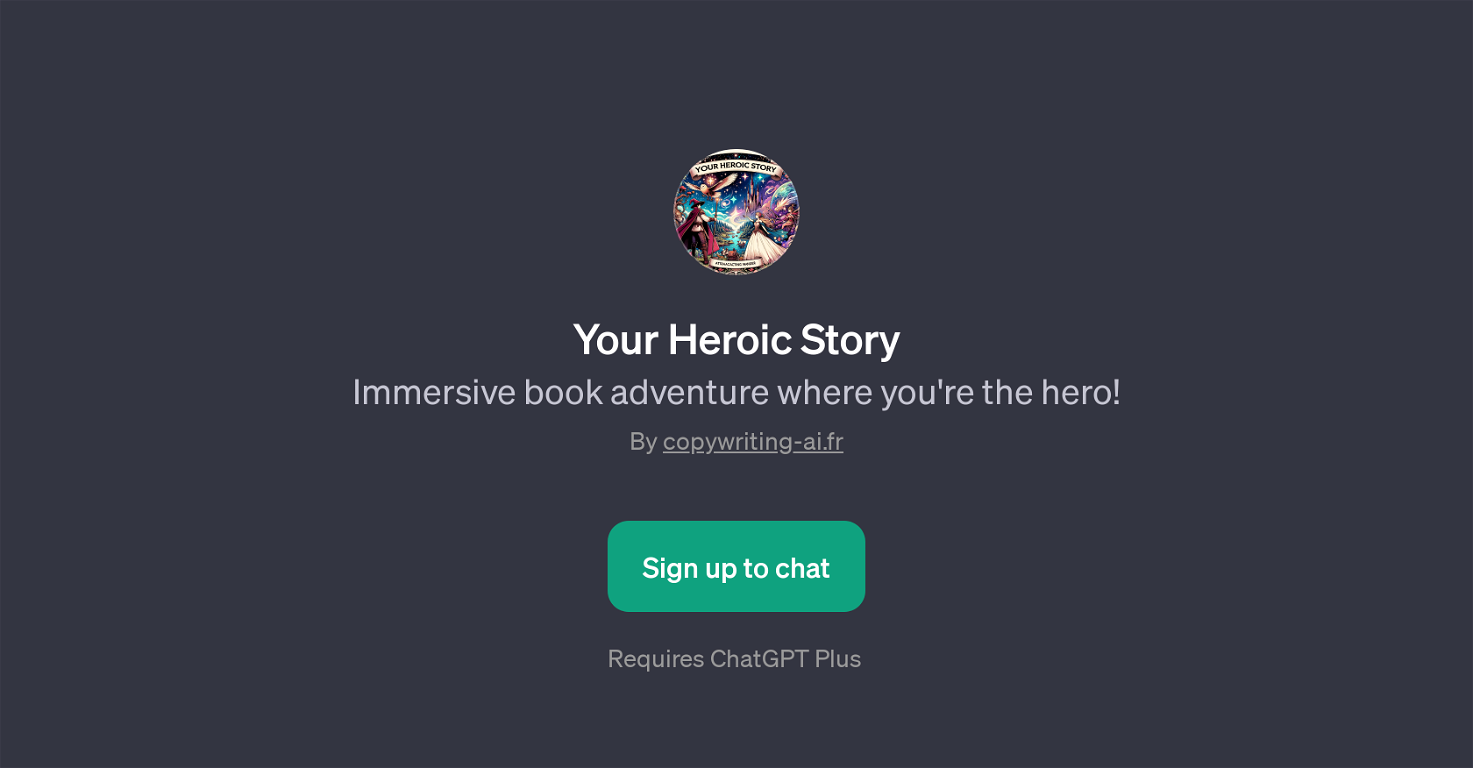 Your Heroic Story website