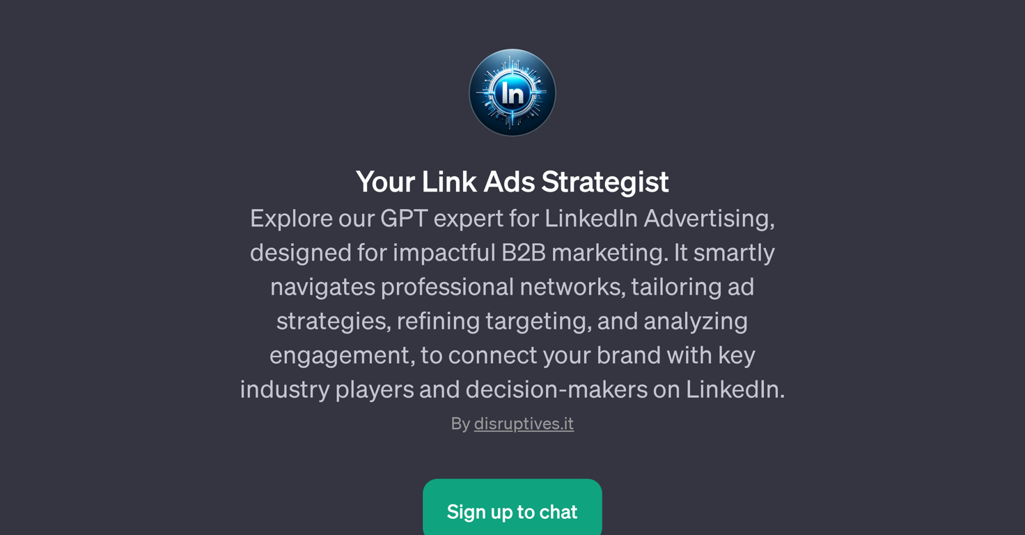 Your Link Ads Strategist website