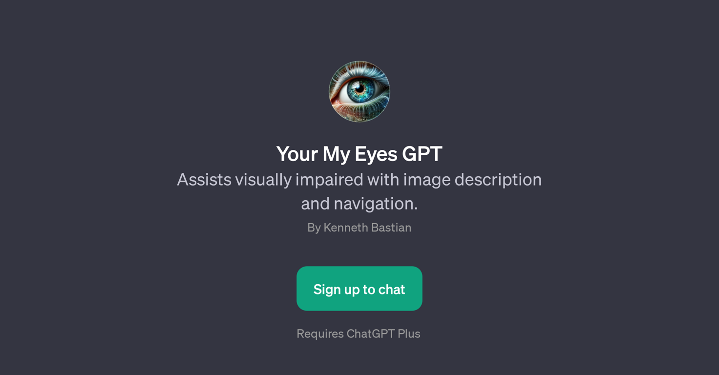 Your My Eyes GPT website