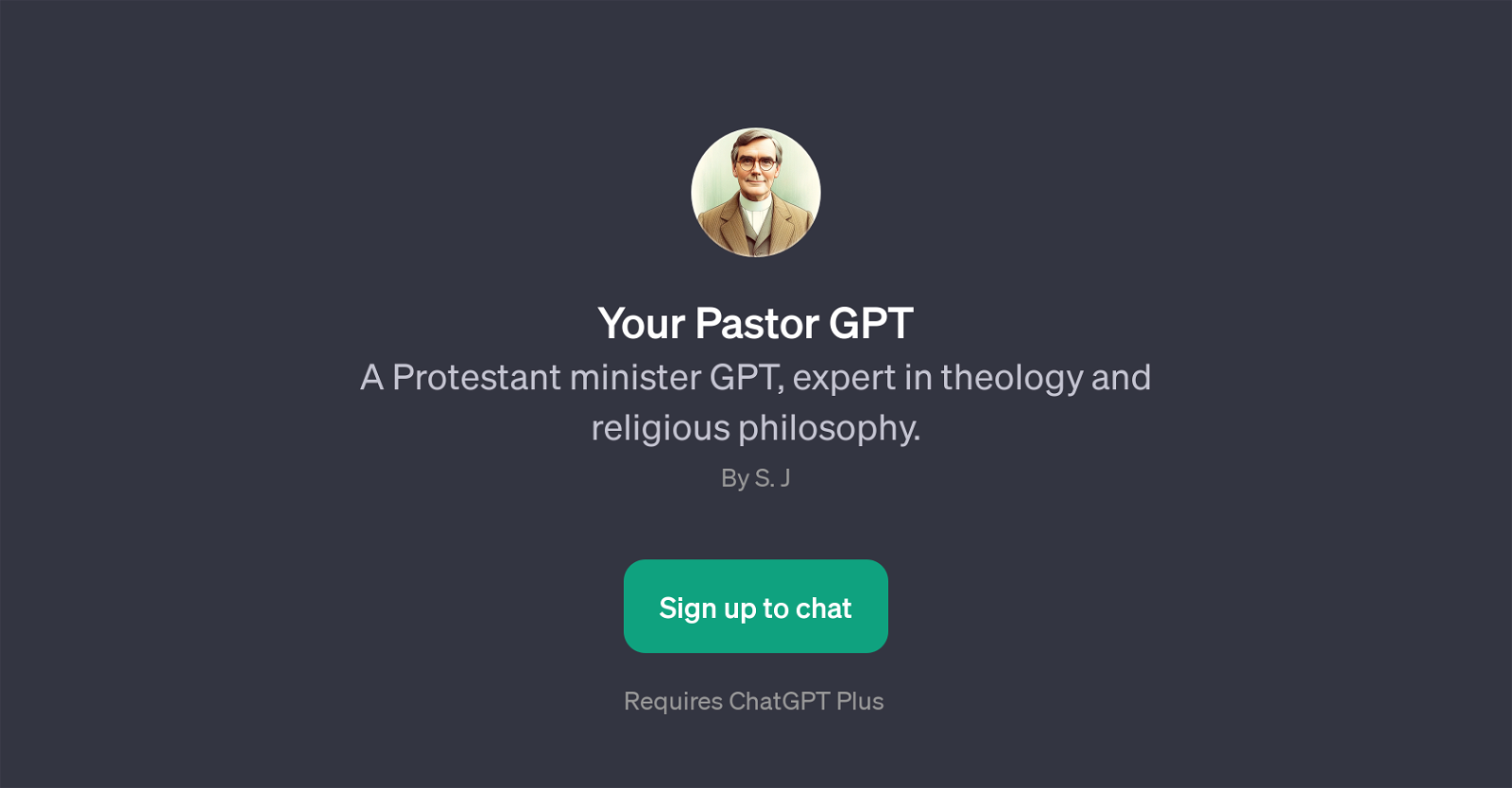 Your Pastor GPT website
