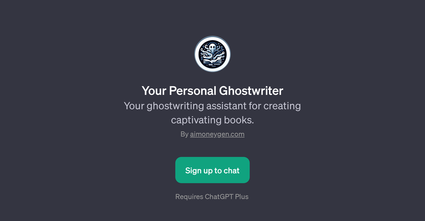 Your Personal Ghostwriter website