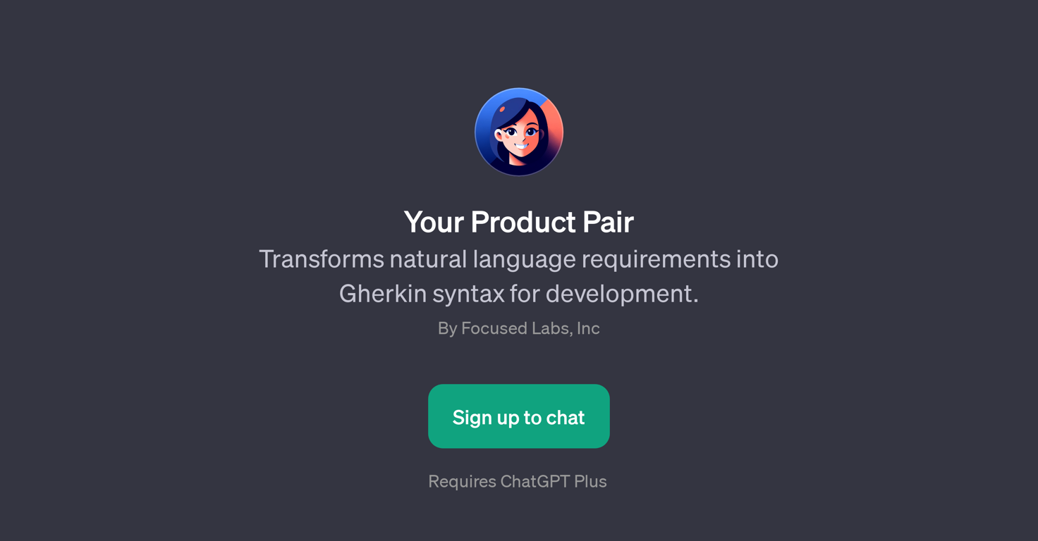 Your Product Pair website