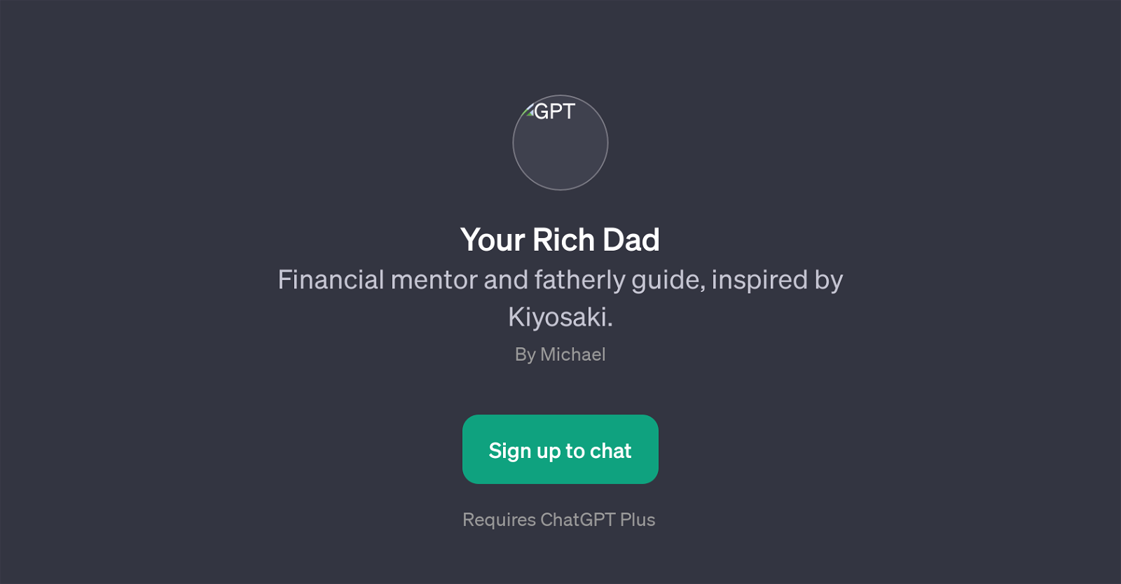 Your Rich Dad website
