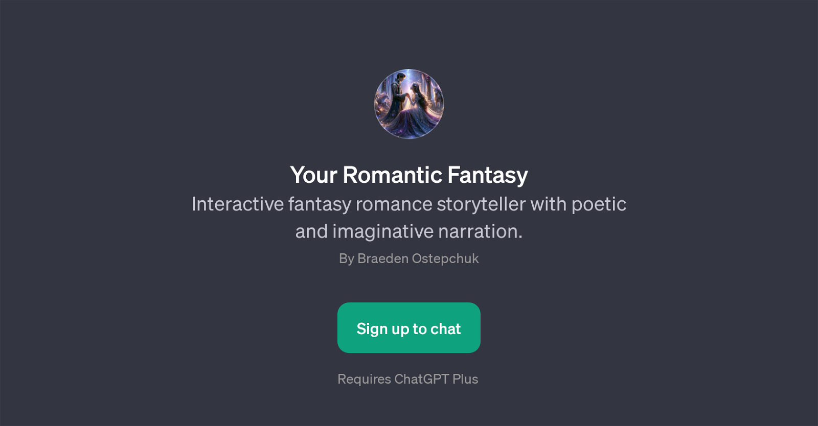 Your Romantic Fantasy website