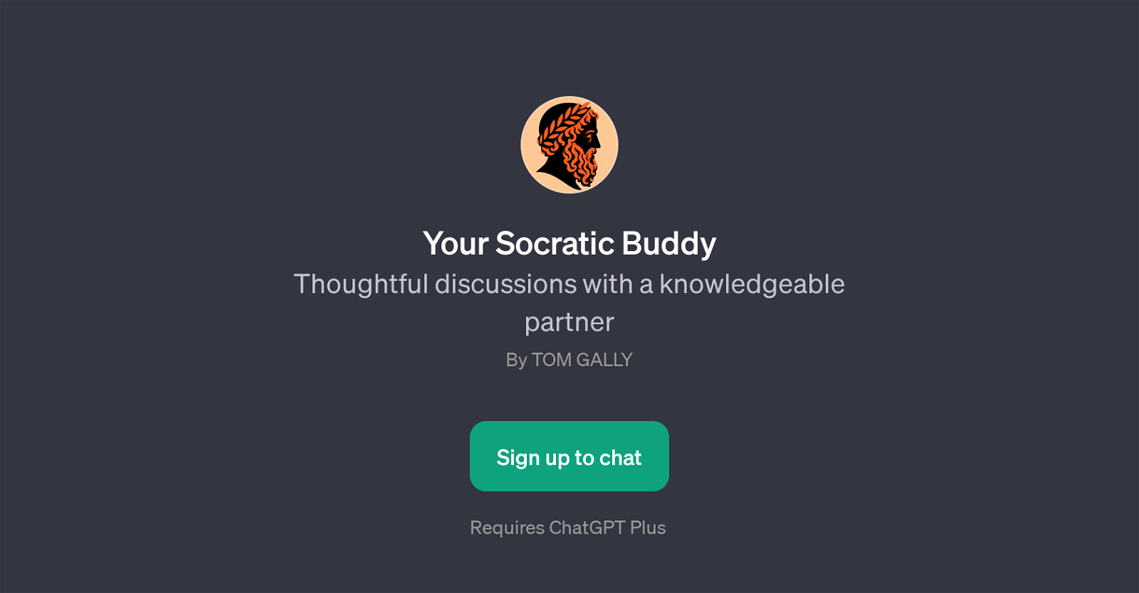 Your Socratic Buddy website