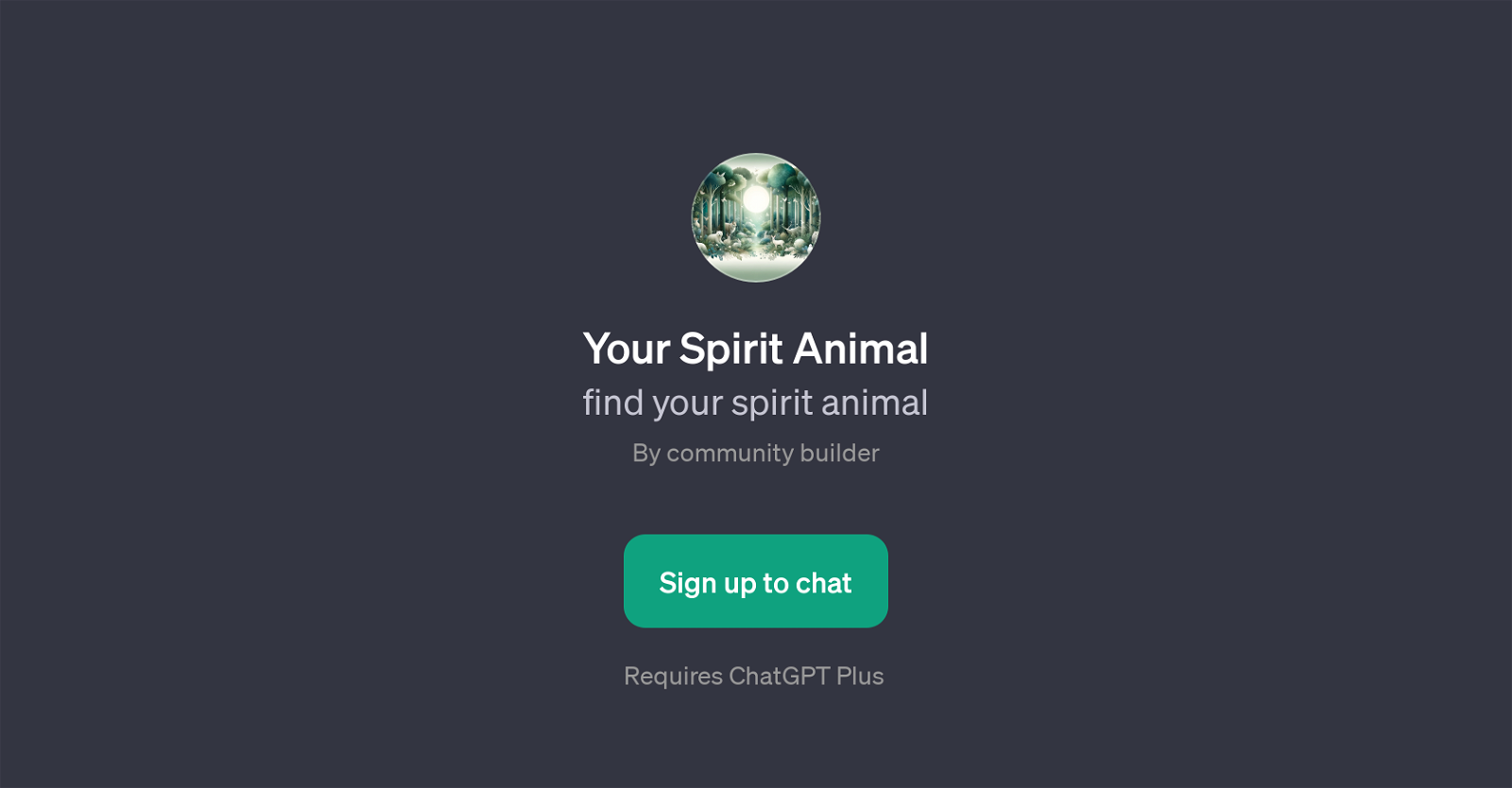 Your Spirit Animal website