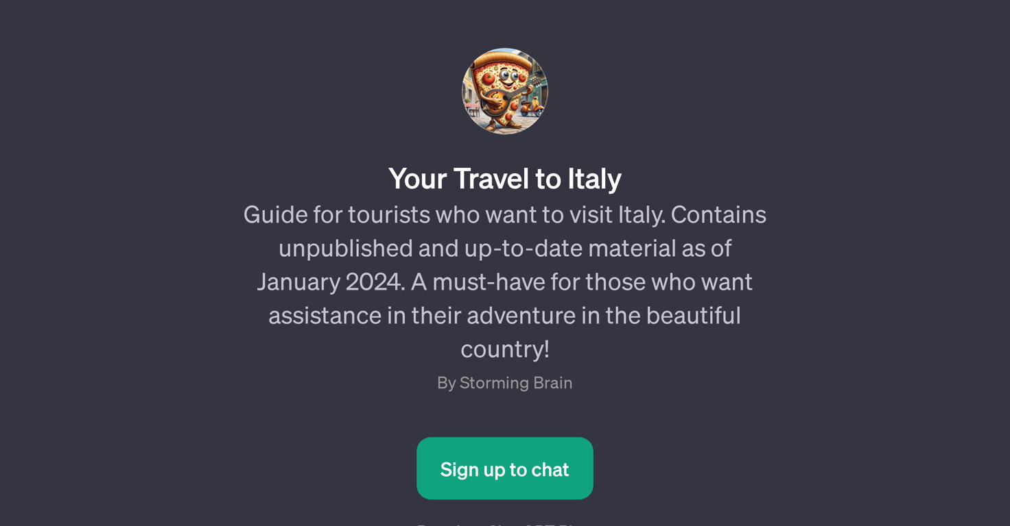 Your Travel to Italy website