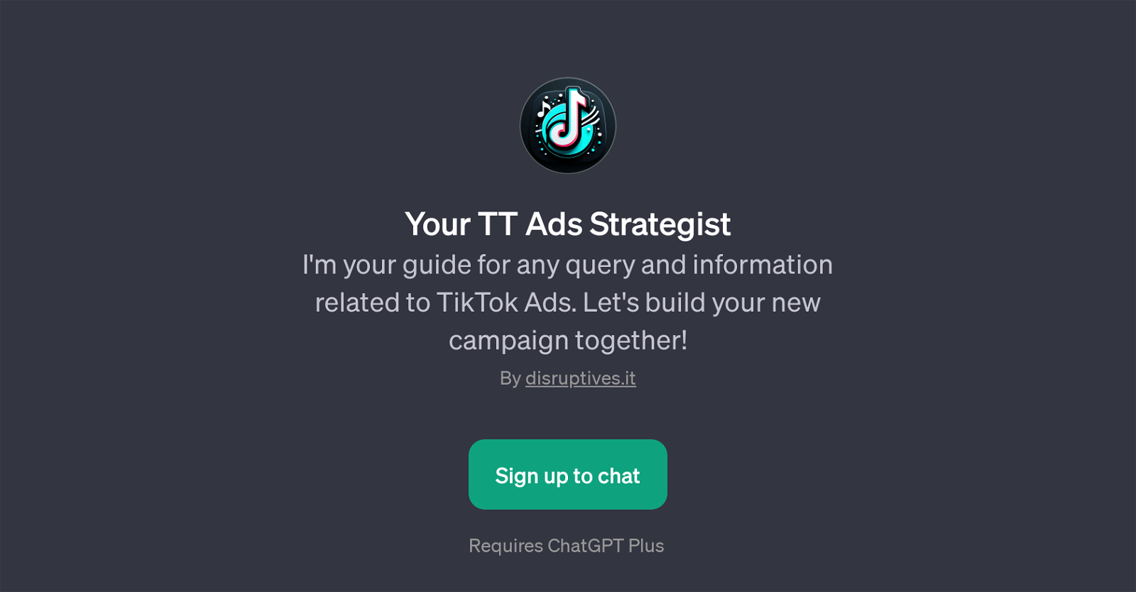 Your TT Ads Strategist website