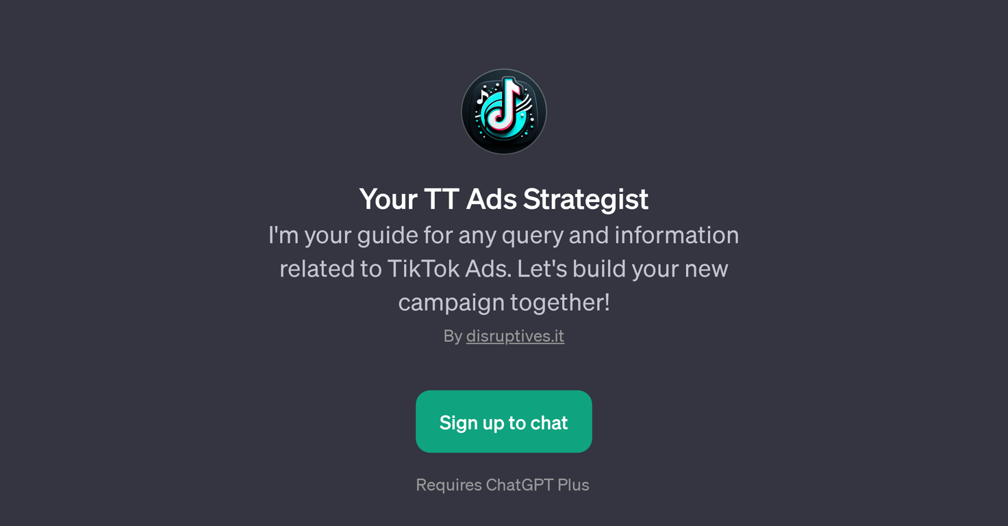 Your TT Ads Strategist website