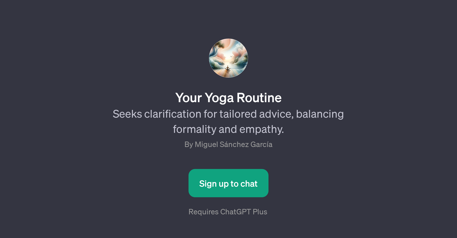Your Yoga Routine website