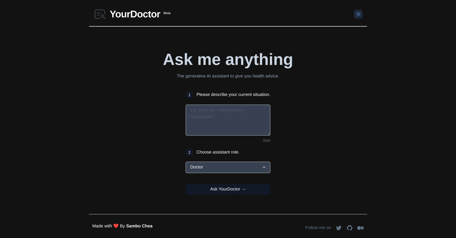 YourDoctor website