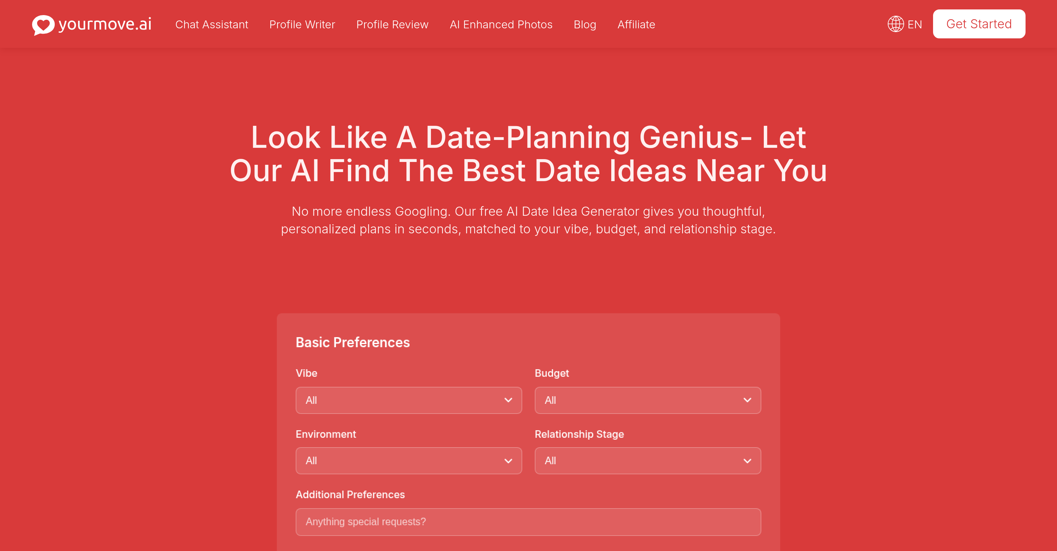 YourMove Date Ideas screenshot 1 YourMove Date Ideas screenshot 1