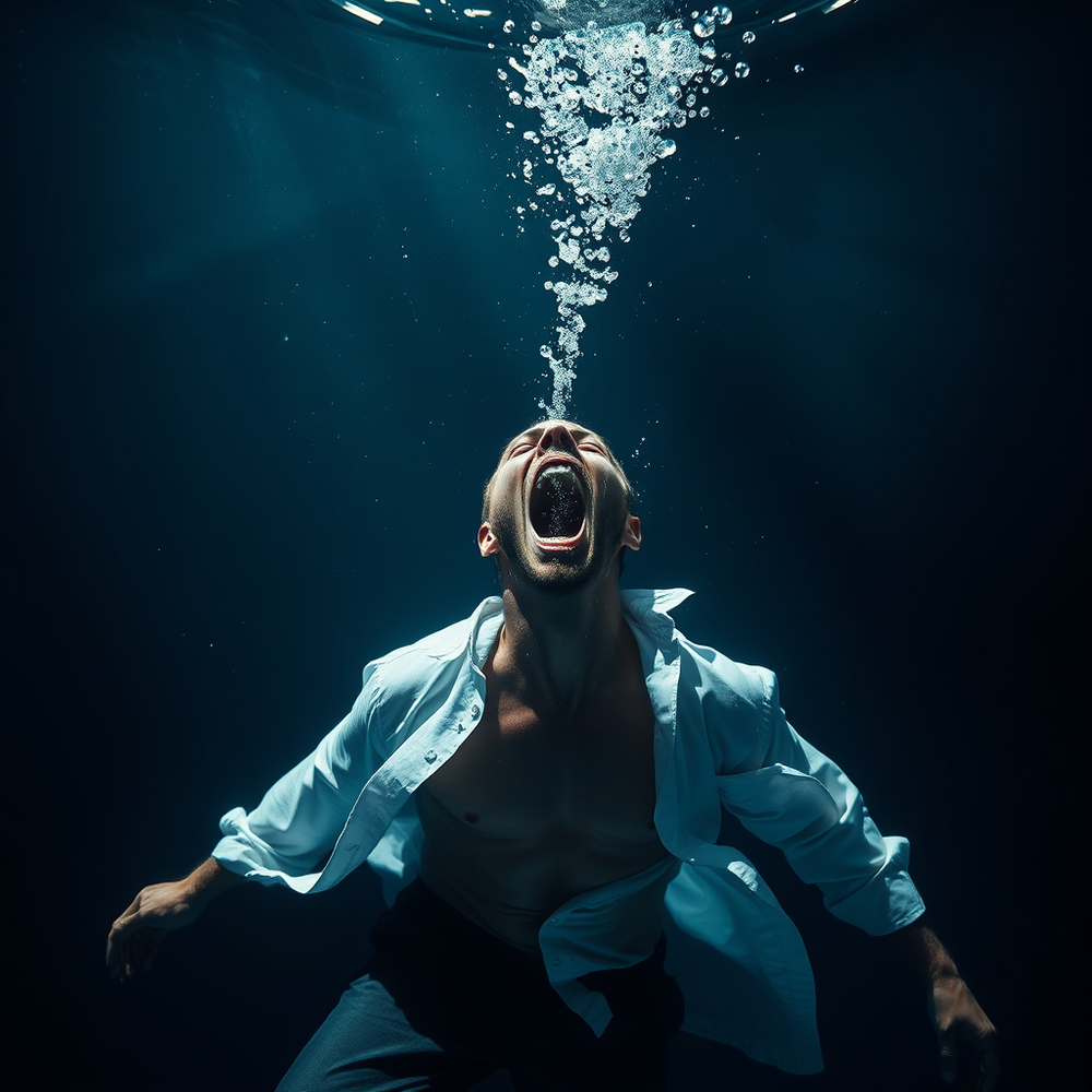 Yourself submerged deep in water website