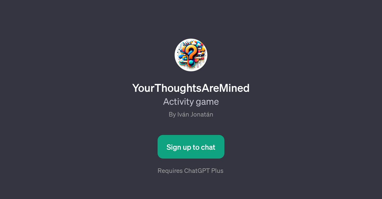 YourThoughtsAreMined website