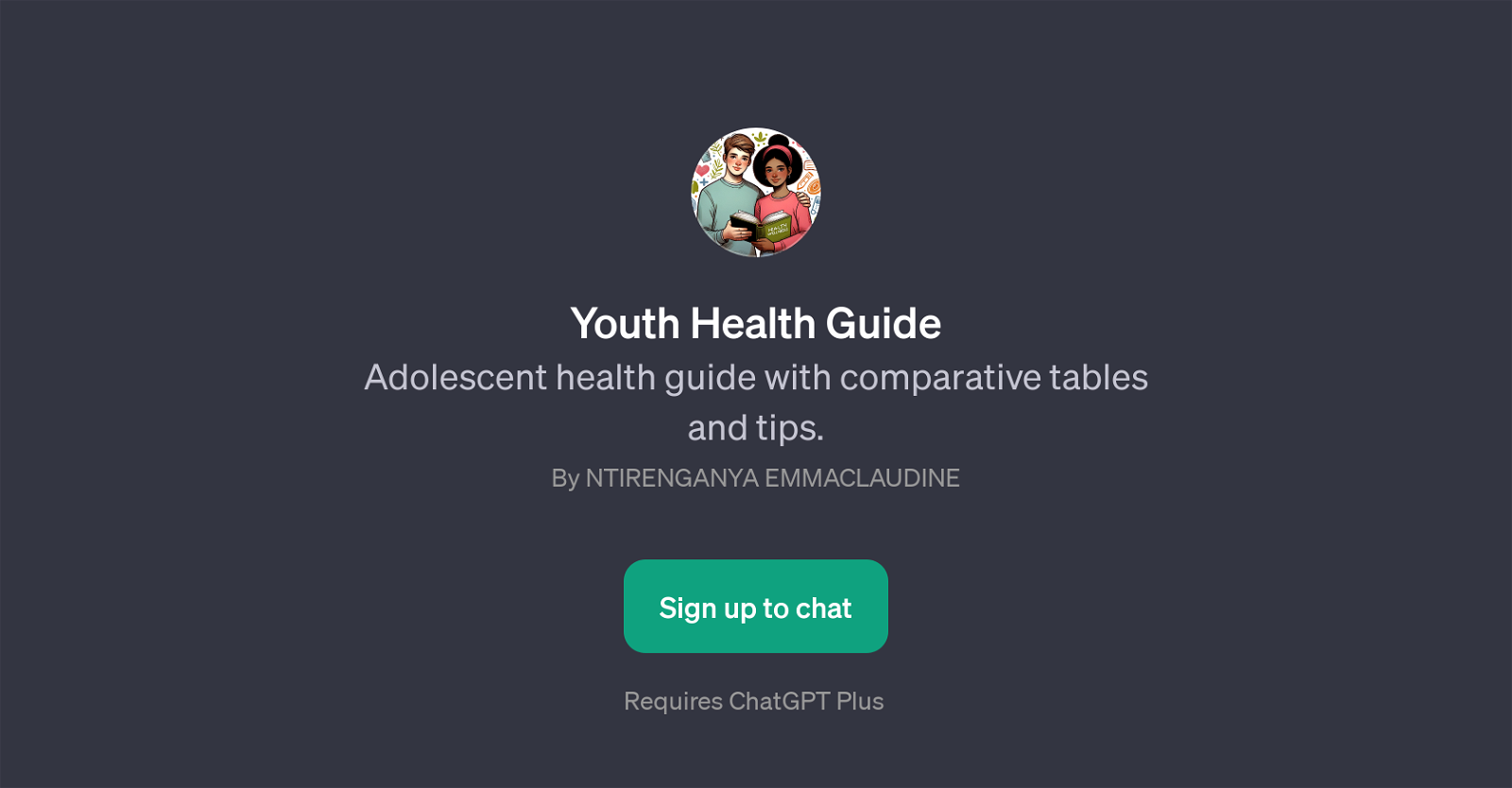 Youth Health Guide website