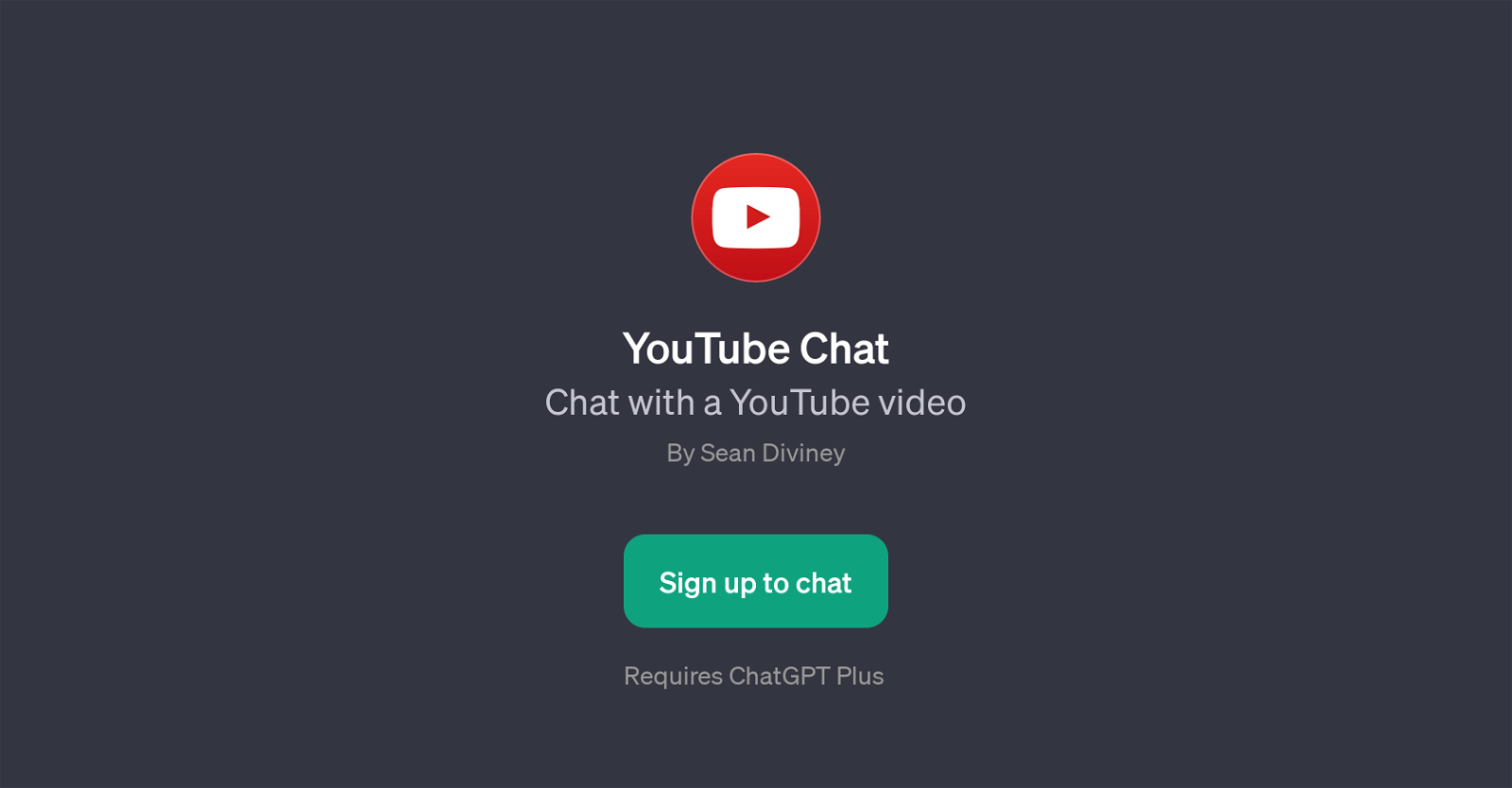 YouTube Chat website