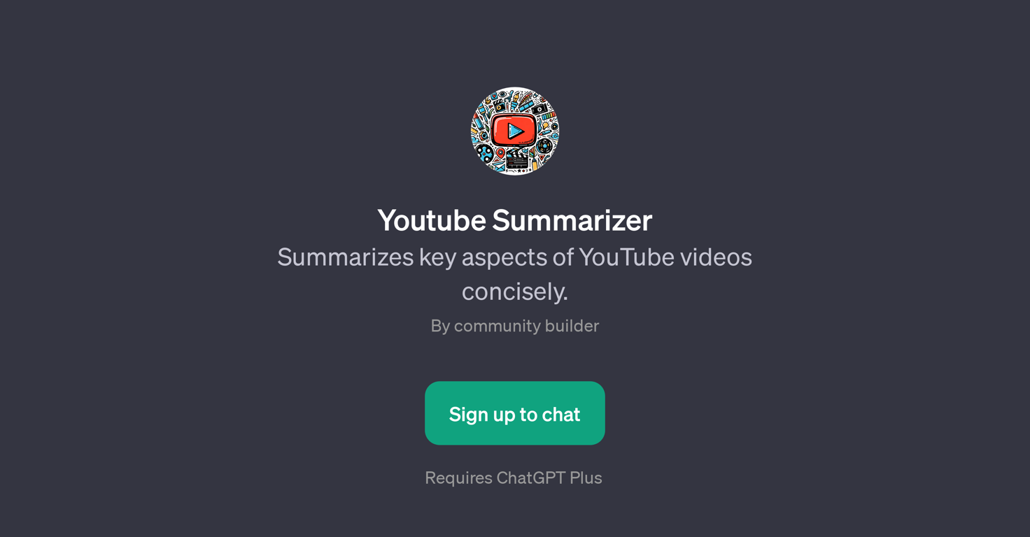 Youtube Summarizer website