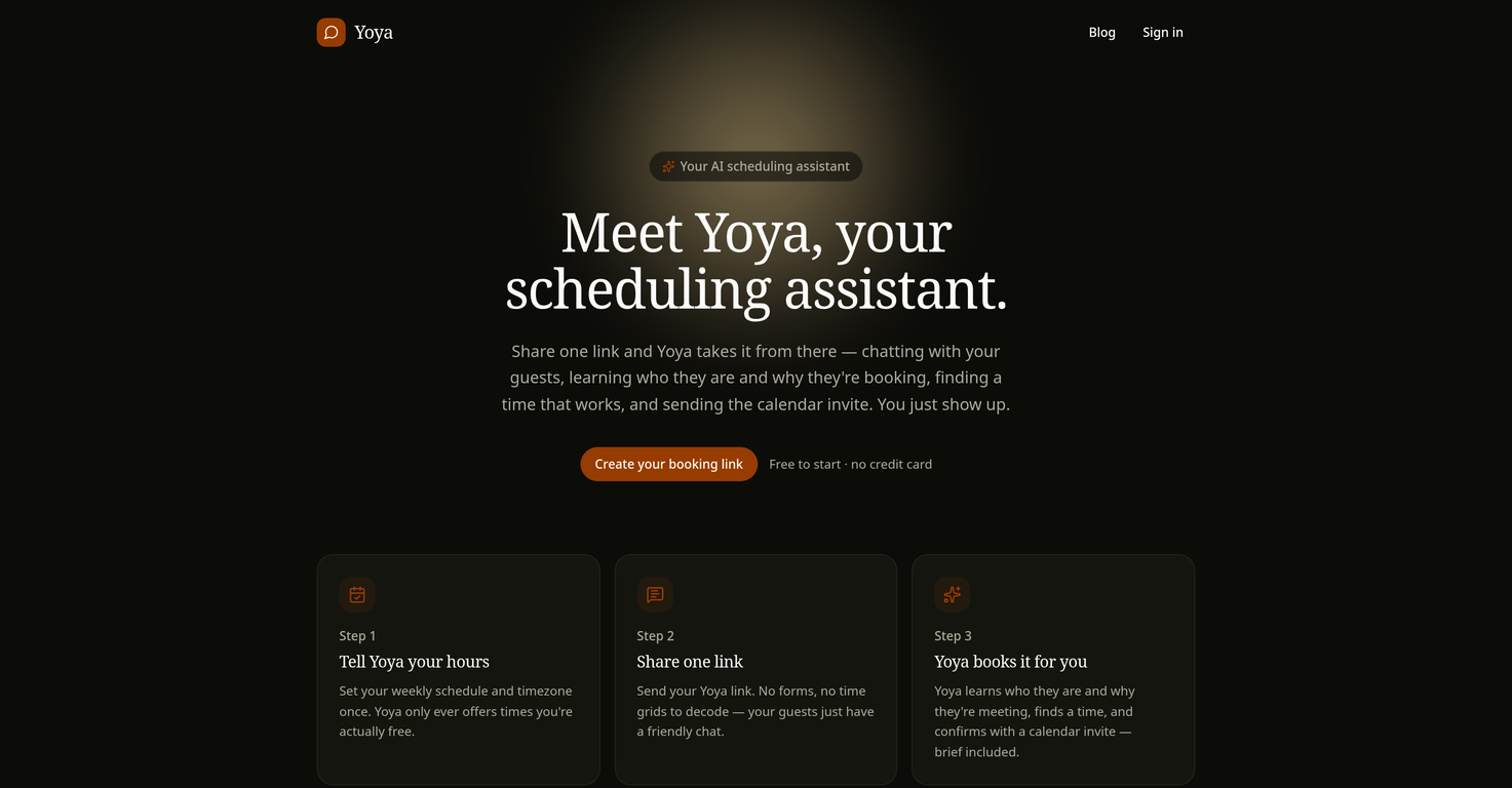 Yoya website