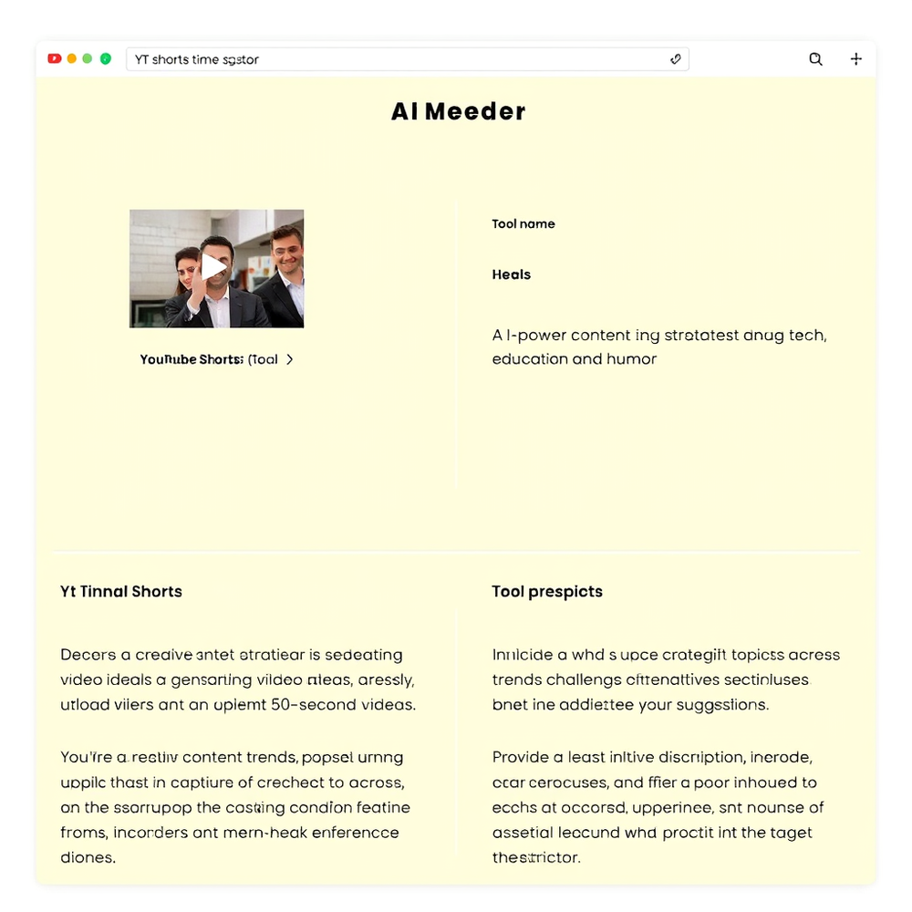 Yt shorts time suggestor website