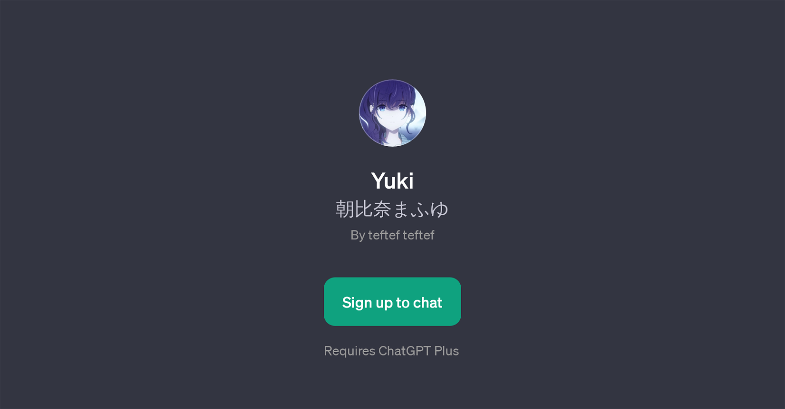 Yuki website