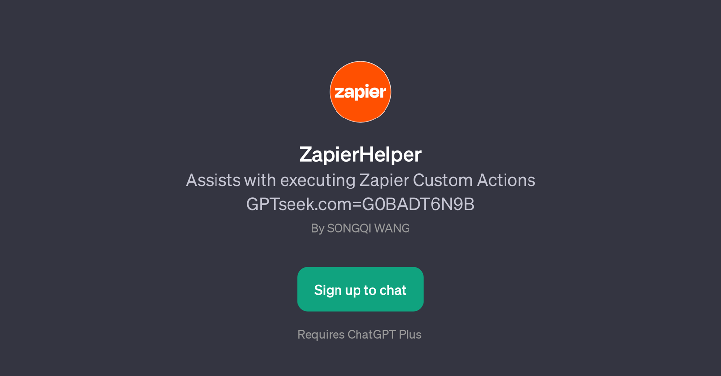 ZapierHelper website
