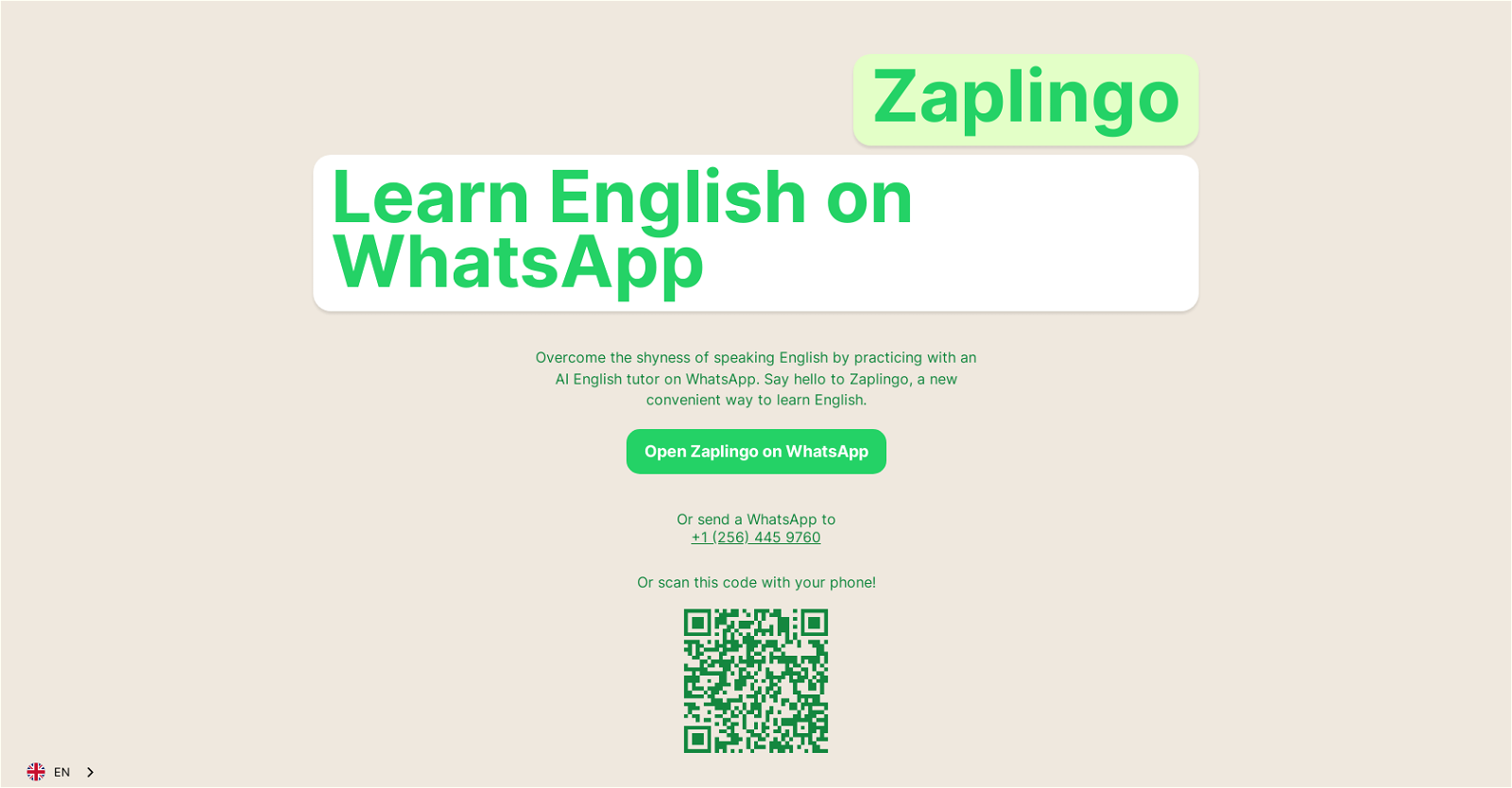Zaplingo website