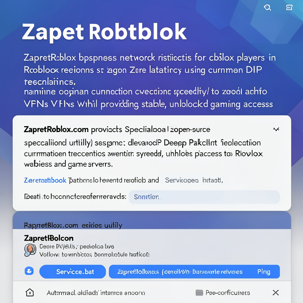 Zapret  Roblox website
