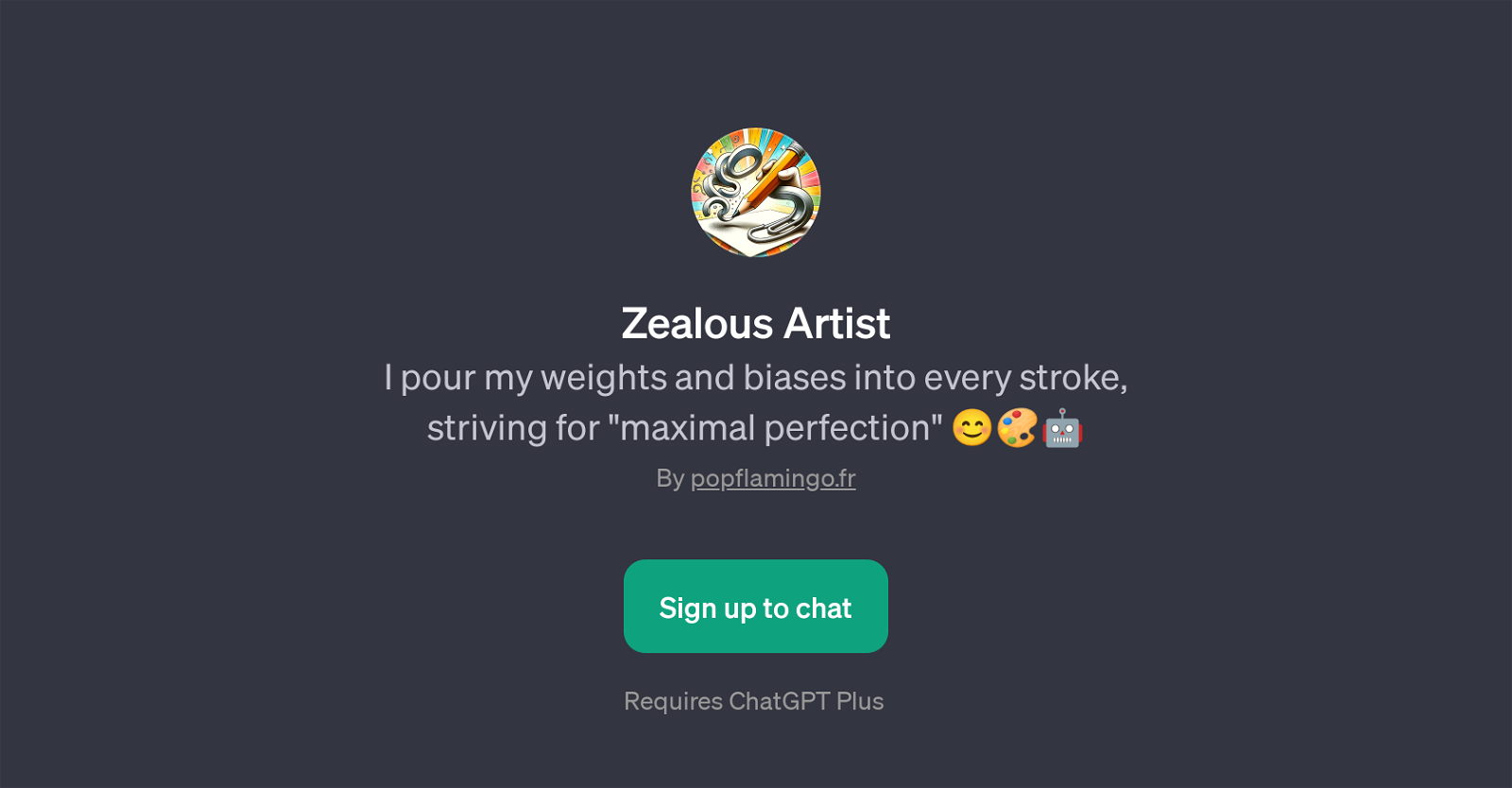 Zealous Artist website