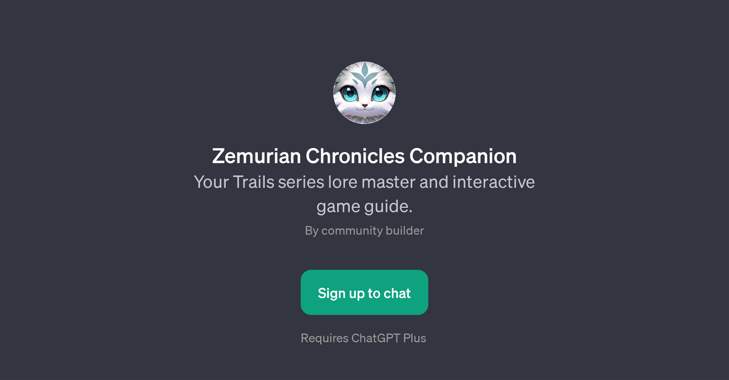 Zemurian Chronicles Companion website