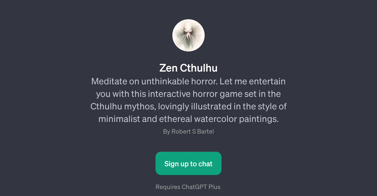 Zen Cthulhu website