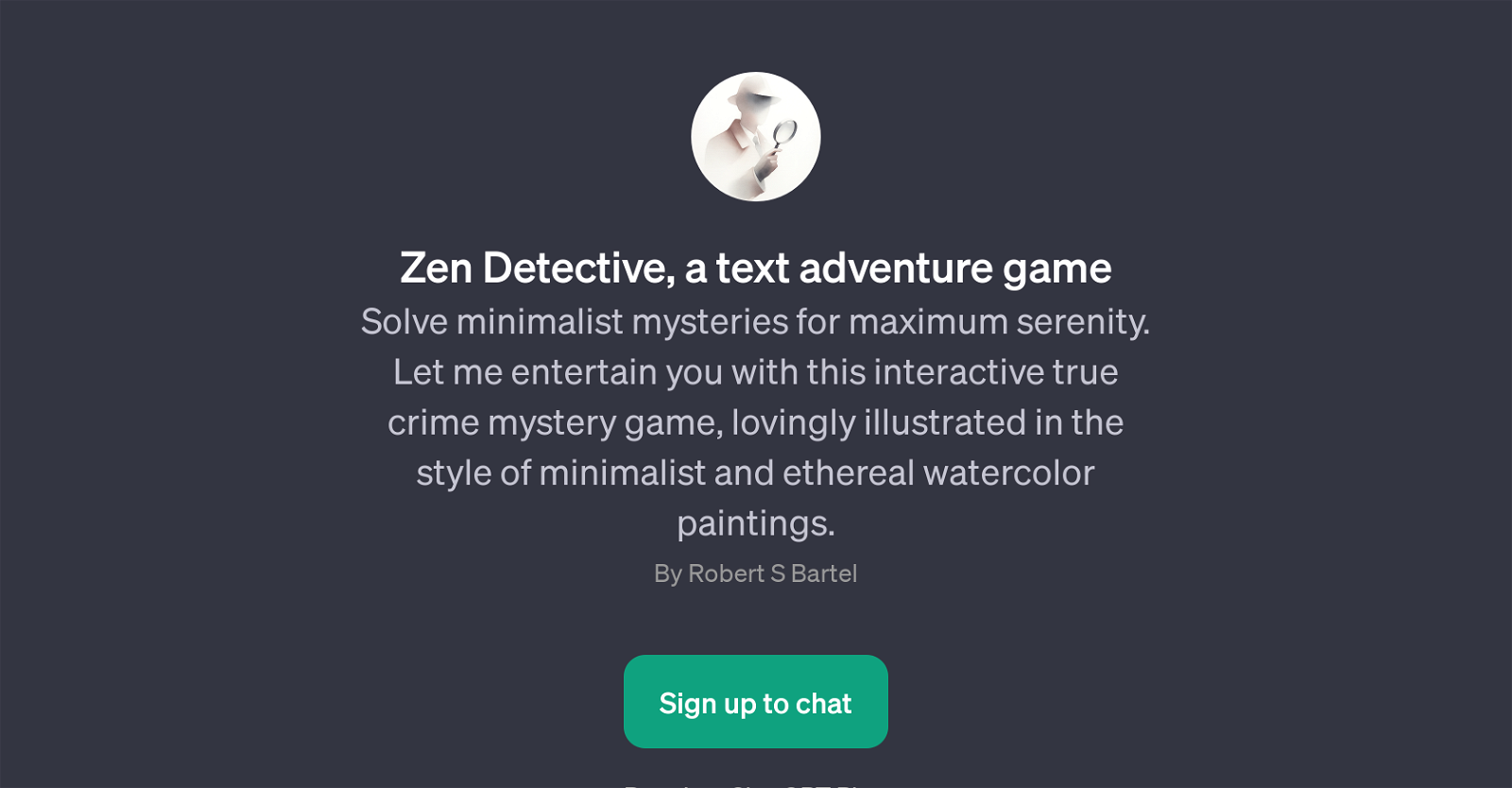 Zen Detective website