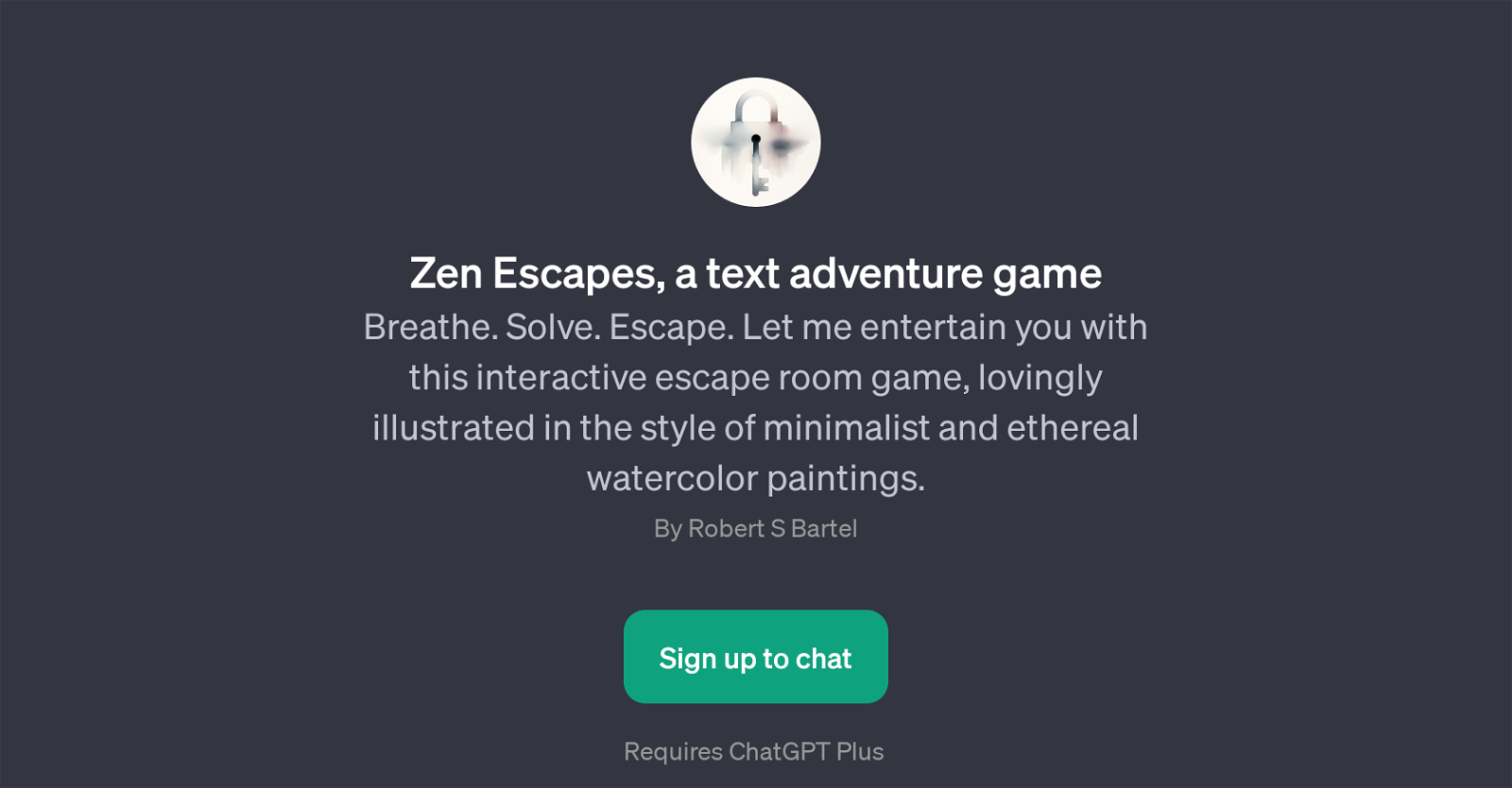 Zen Escapes website