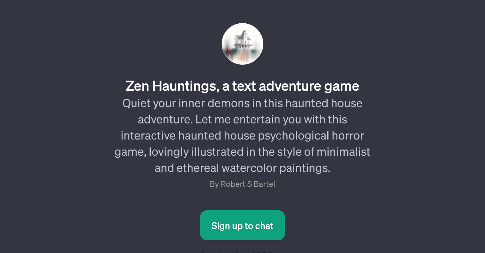 Zen Hauntings website